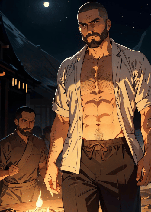 男の門・禁断の体験談【ゲイAIエロアニメ】中東の男