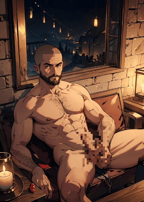 男の門・禁断の体験談【ゲイAIエロアニメ】中東の男