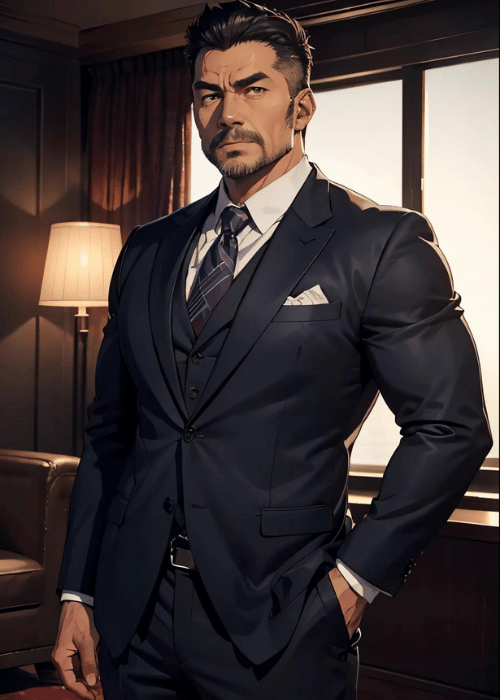 【男の門・禁断の体験談】ゲイAIエロアニメ「ホテルの部屋の出張リーマン」