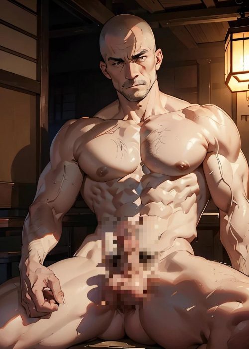 【ゲイAIエロアニメ】六尺オヤジ