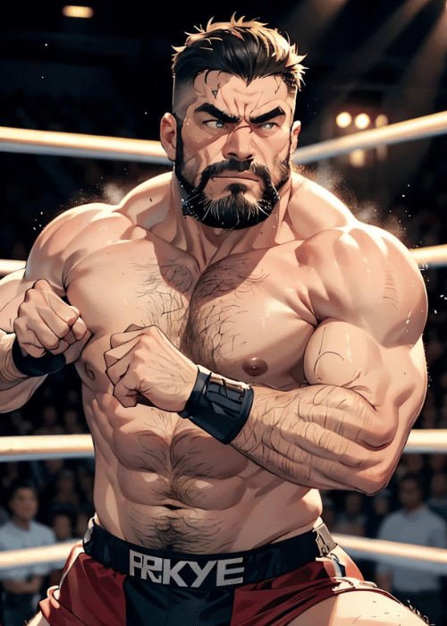 【男の門・禁断の体験談】ゲイAIエロアニメ「プロレスラー」