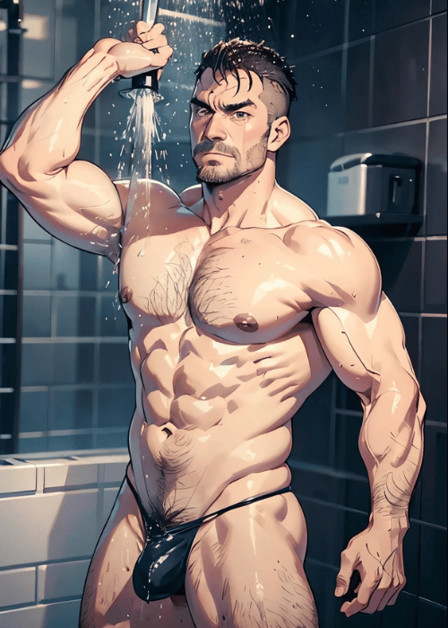 【男の門・禁断の体験談】ゲイAIエロアニメ「プロレスラー」