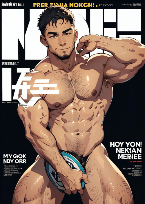【男の門・禁断の体験談】ゲイAIエロアニメ「ゲイ雑誌」