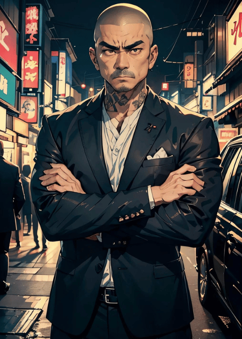 【男の門・禁断の体験談】ゲイAIエロアニメ「ヤクザの強面オヤジ」