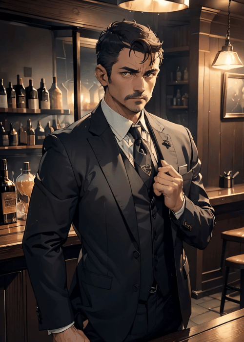 【男の門・ゲイ・禁断の体験談】ゲイAIエロアニメ「ダンディー紳士」