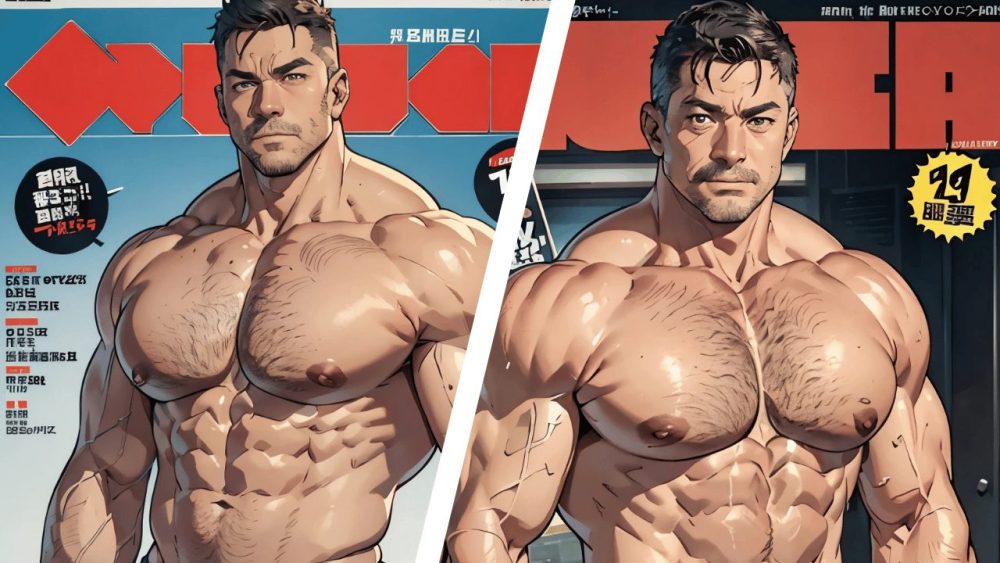 ゲイ【男の門・禁断の体験談】ゲイAIエロアニメ「ゲイ雑誌」