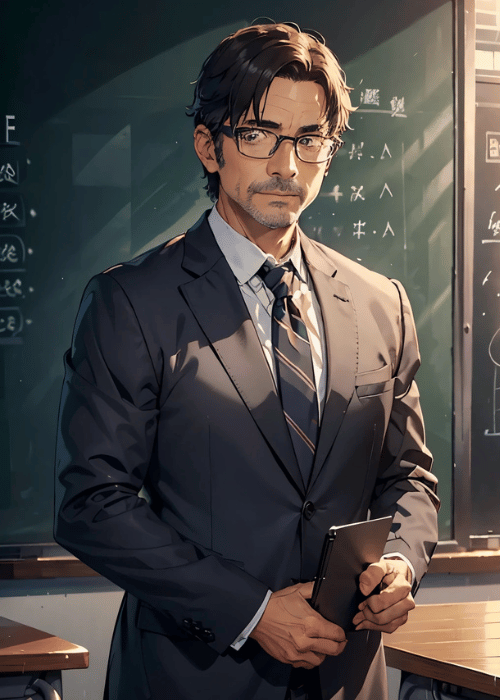 【男の門｜ゲイ｜禁断の体験談】AIエロアニメ「ハレンチ教師」