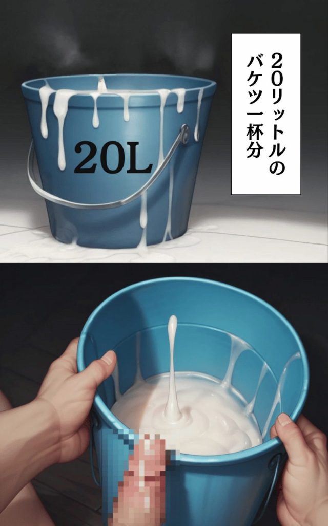 【男の門｜ゲイ｜禁断の体験談｜エロアニメ】知っていますか？男性が一生の間に射精するザーメンの量